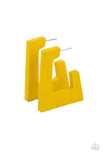 Load image into Gallery viewer, The Girl Next OUTDOOR - Yellow hoop earring 1937
