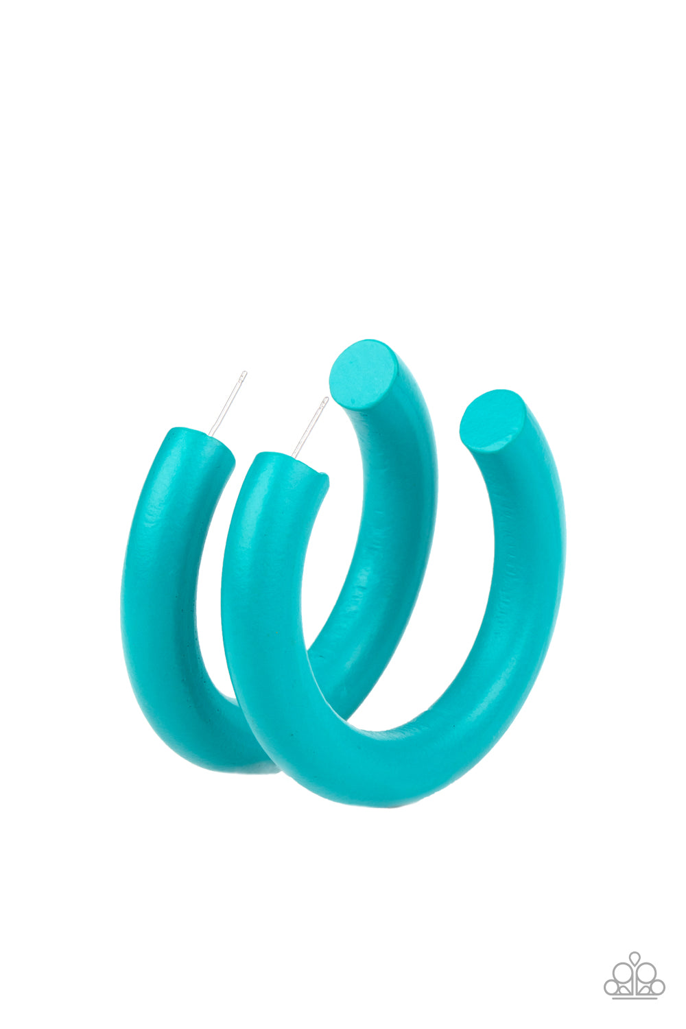 I WOOD Walk 500 Miles - Blue hoop earring 2010