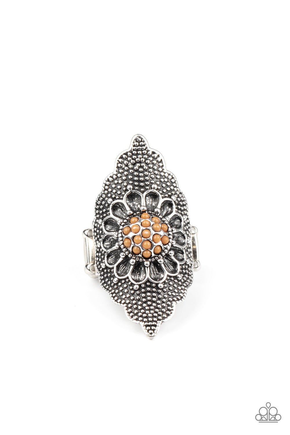 Wildly Wallflower - Brown ring 1866