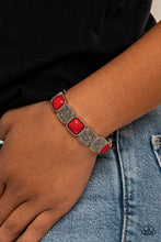 Load image into Gallery viewer, Trendy Tease - Red bracelet 1706
