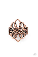 Load image into Gallery viewer, Regal Roundabout - Copper ring 1545
