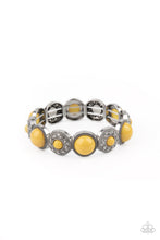 Load image into Gallery viewer, Garden Flair - Yellow bracelet F058
