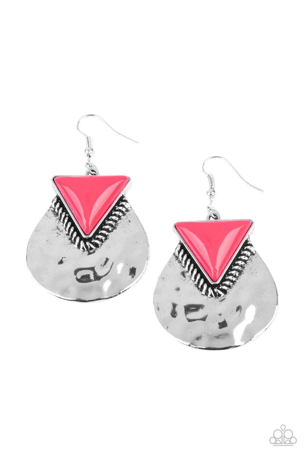 Road Trip Treasure - Pink earring 1957