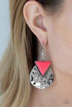 Load image into Gallery viewer, Road Trip Treasure - Pink earring 1957
