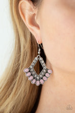 Load image into Gallery viewer, Just BEAM Happy - Pink earring 1836
