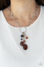 Load image into Gallery viewer, Lay Down Your CHARMS - Brown necklace 514
