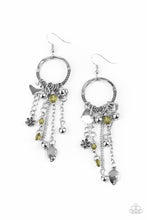 Load image into Gallery viewer, Charm School - Green earring F054
