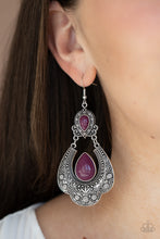 Load image into Gallery viewer, Rise and Roam - Purple earring 1696
