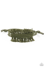 Load image into Gallery viewer, Make Yourself at HOMESPUN - Green bracelet F101
