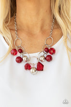 Load image into Gallery viewer, Cosmic Getaway - Red necklace 1809
