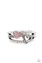 Load image into Gallery viewer, You Make My Heart BLING - Pink ring A084
