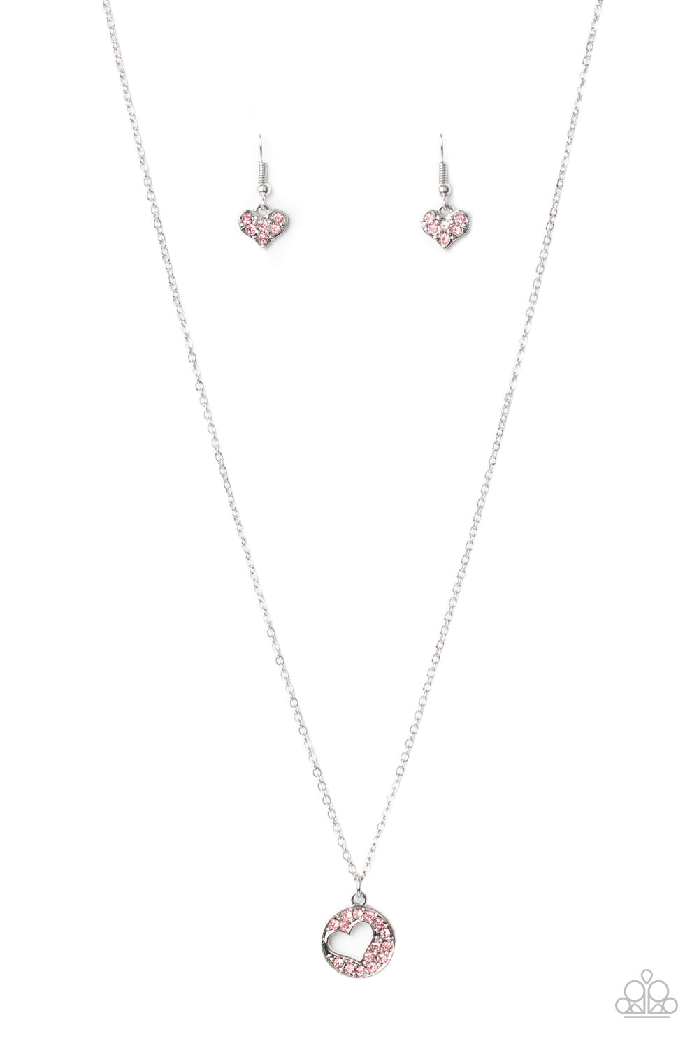 Bare Your Heart - Pink necklace A025
