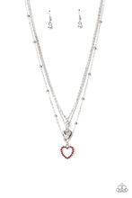 Load image into Gallery viewer, Never Miss a Beat - Red necklace 1956
