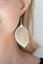Load image into Gallery viewer, Leafy Legacy - Rose Gold earring 590
