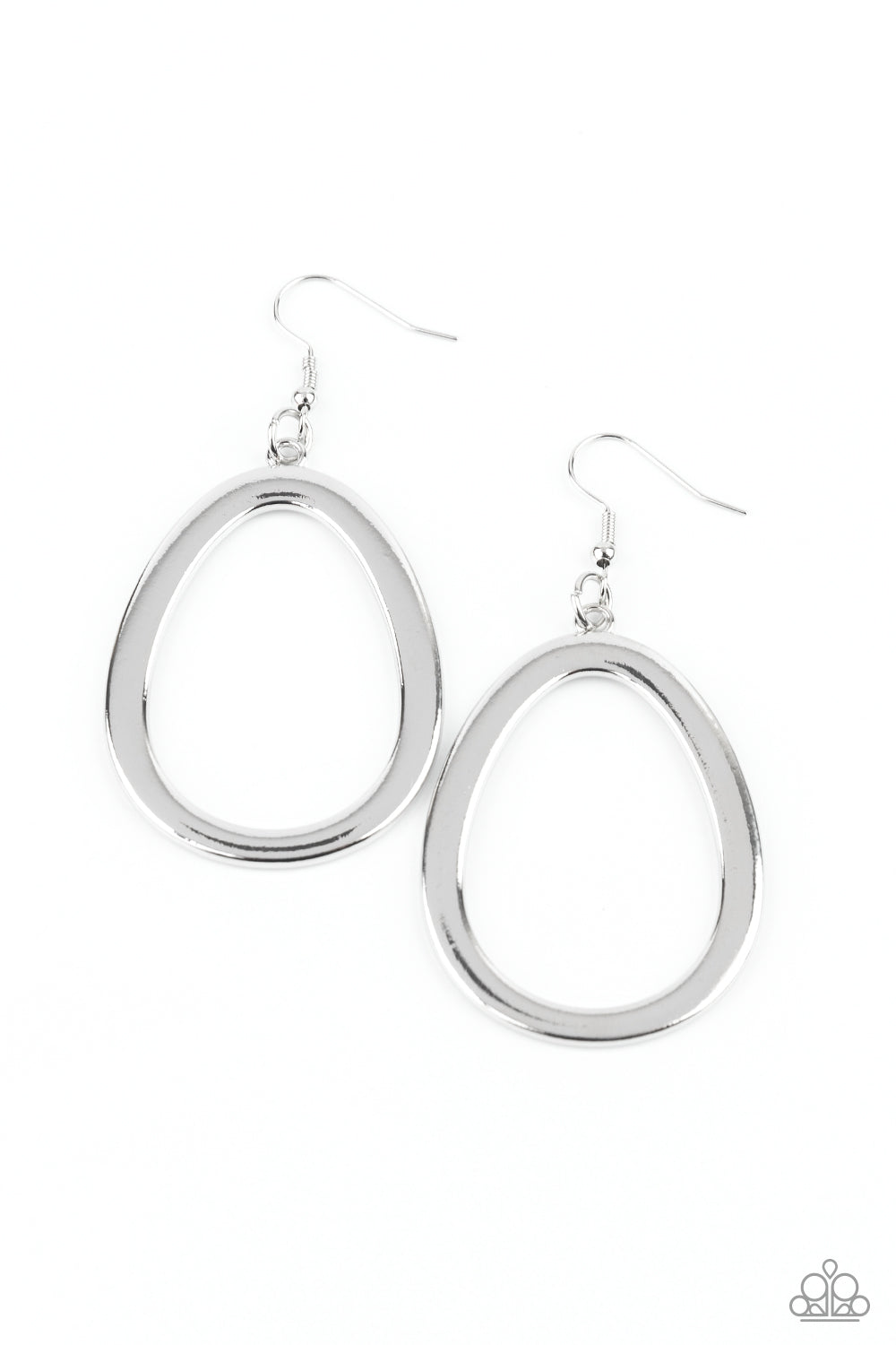 Casual Curves - Silver earring 1682