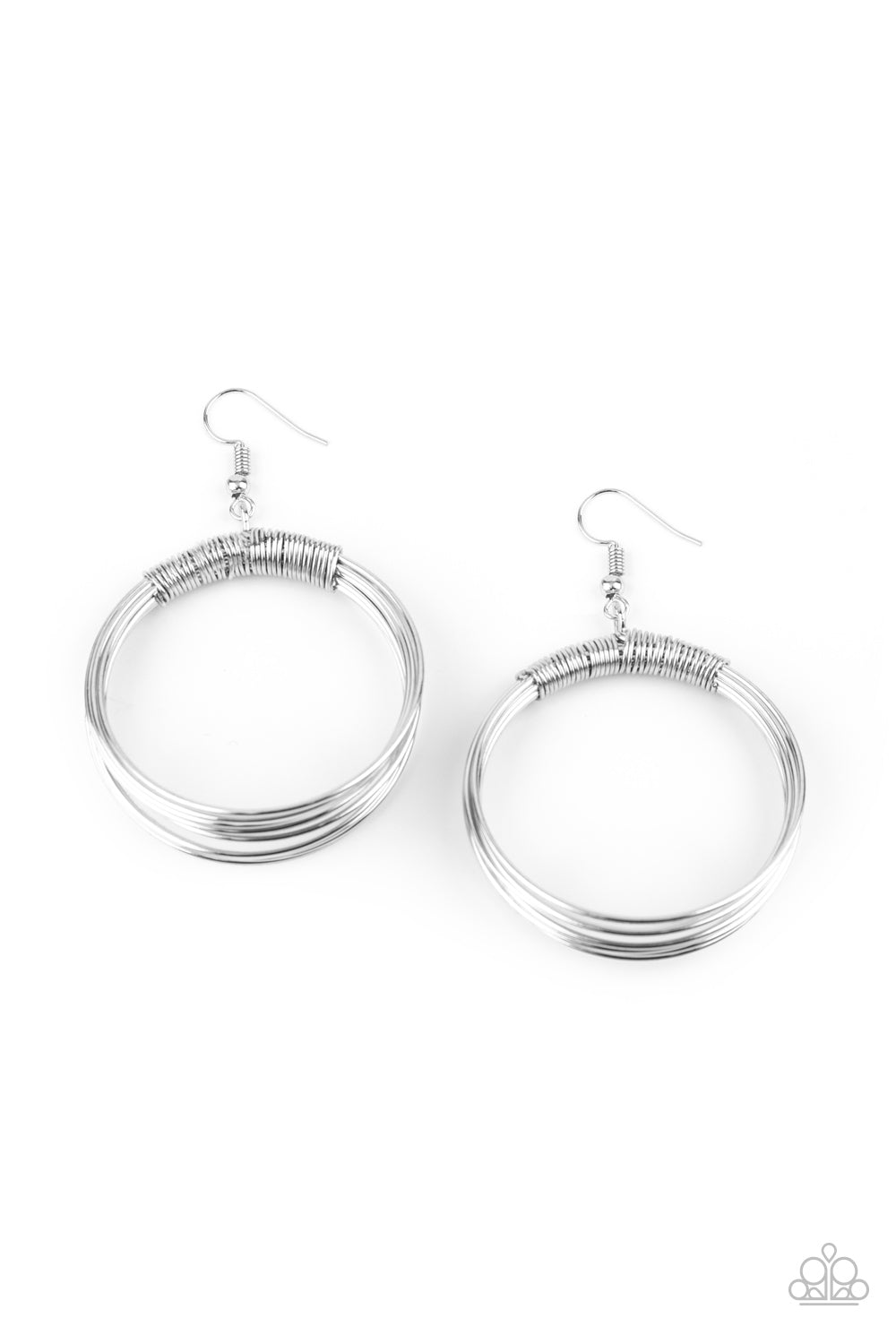 Urban-Spun - Silver earring 1800