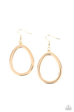 Load image into Gallery viewer, Casual Curves - Gold earring 1675
