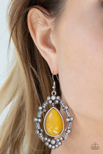 Load image into Gallery viewer, Icy Eden - Yellow earring E004

