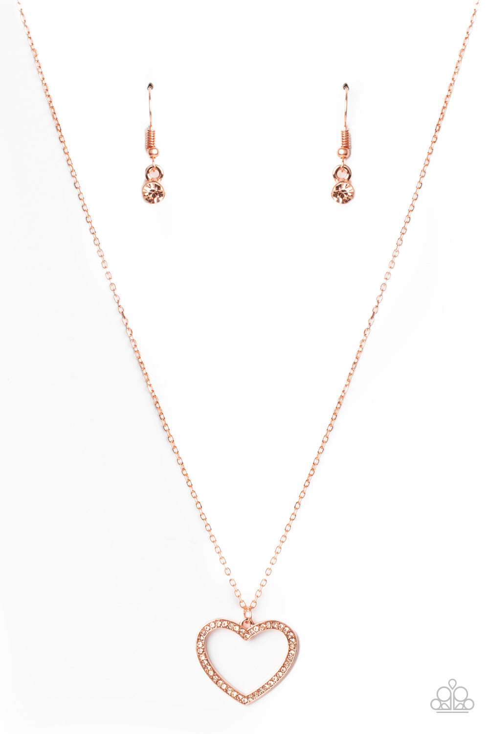 GLOW by Heart - Copper necklace 1903