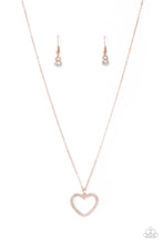 Load image into Gallery viewer, GLOW by Heart - Rose Gold necklace 1950
