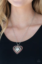 Load image into Gallery viewer, Bless Your Heart - Red necklace 1832
