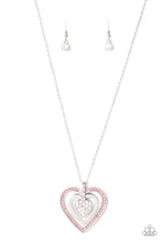 Load image into Gallery viewer, Bless Your Heart - Pink necklace 1895
