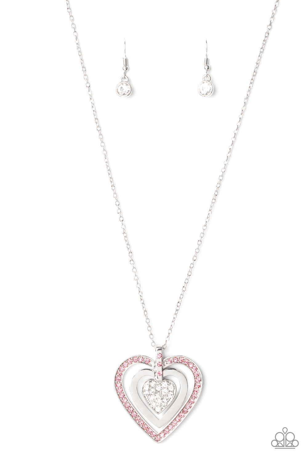 Bless Your Heart - Pink necklace 1895