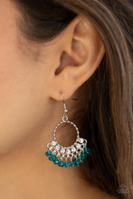 Load image into Gallery viewer, Charmingly Cabaret - Blue earring 1676

