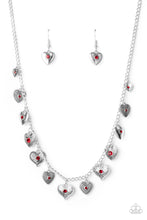 Load image into Gallery viewer, Lovely Lockets - Red necklace 1905

