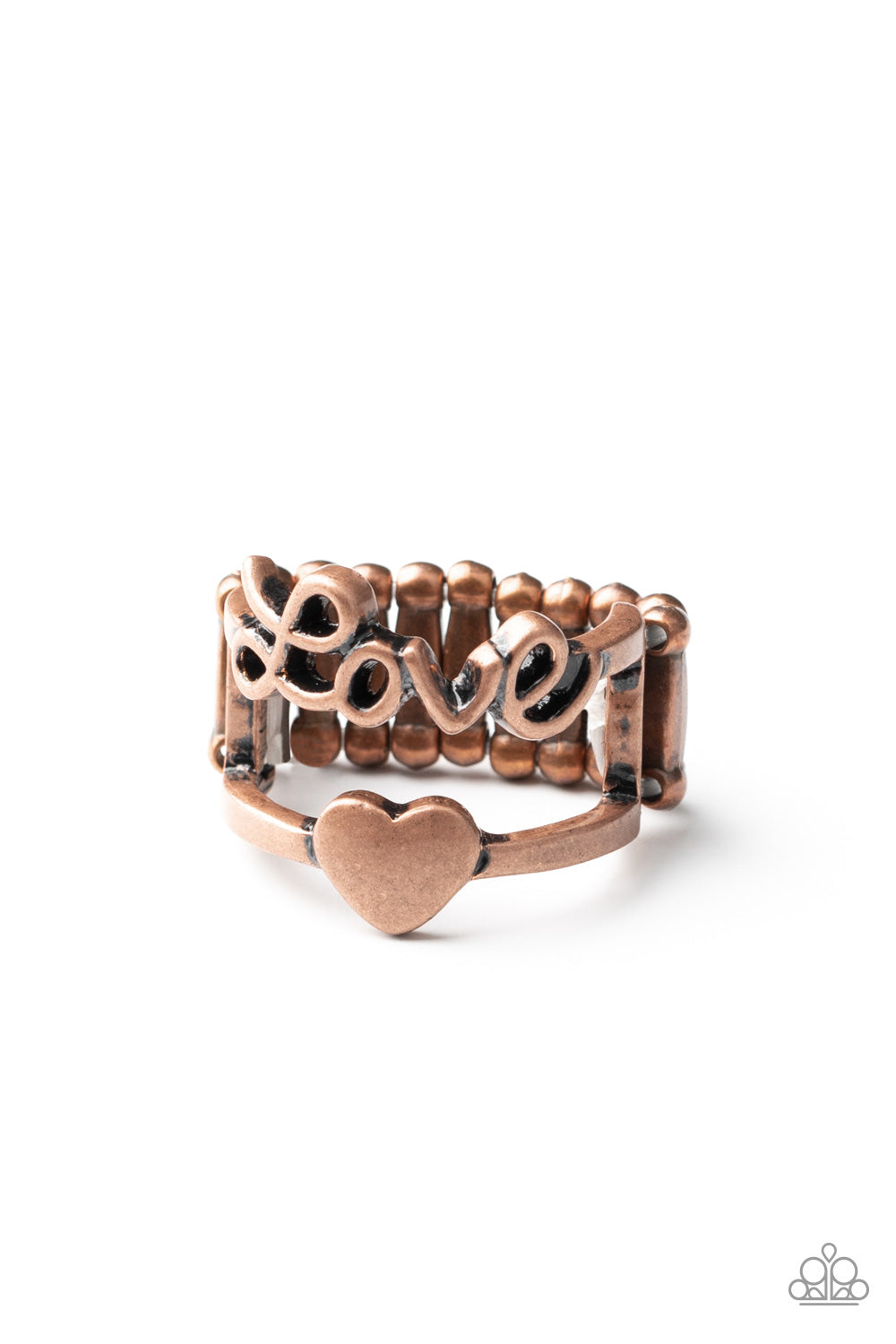 Heartstring Harmony - Copper ring 1890