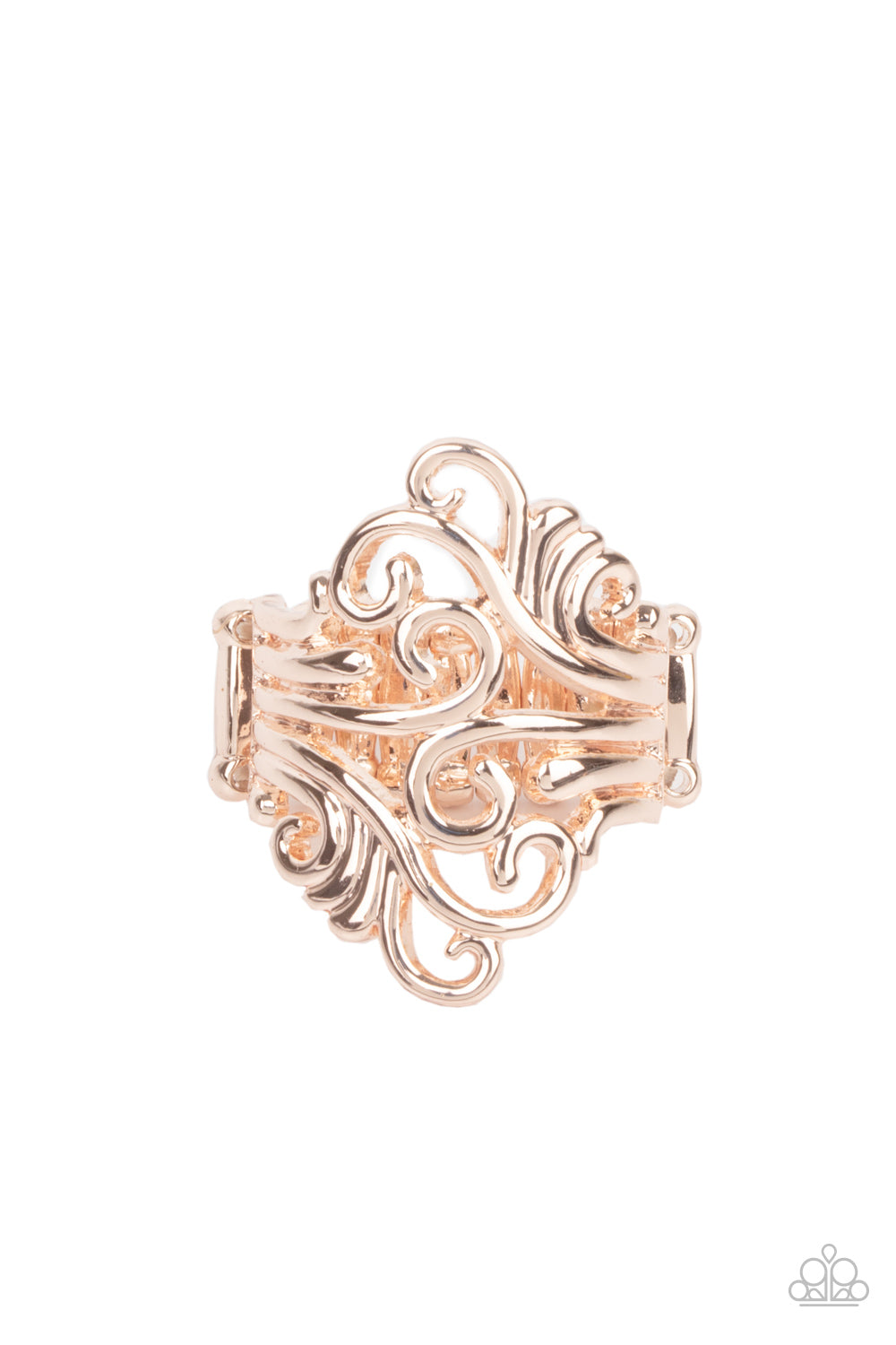 Voluptuous Vines - Rose Gold ring 2048