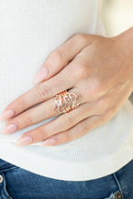 Load image into Gallery viewer, Voluptuous Vines - Rose Gold ring 2048
