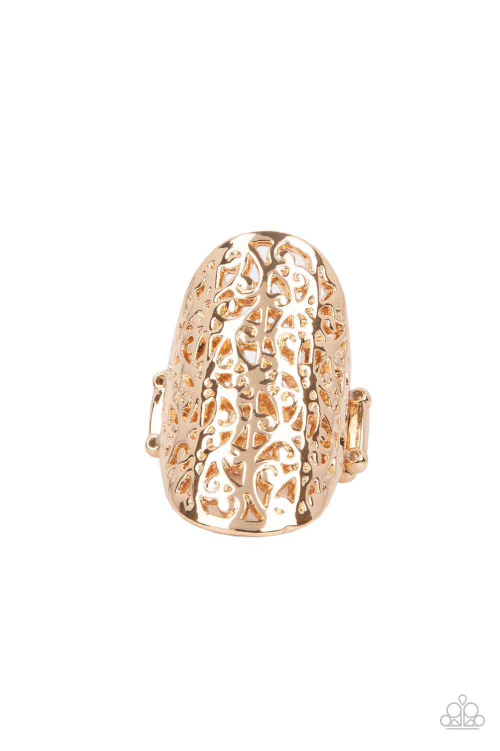 Full Out Frill - Gold ring 609