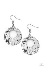Load image into Gallery viewer, Warped Perceptions - Black earring 1802
