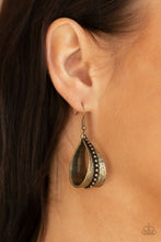 Load image into Gallery viewer, STIRRUP Some Trouble - Brass earring 1963
