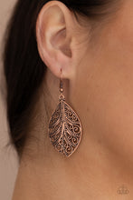 Load image into Gallery viewer, One VINE Day - Copper earring 1874
