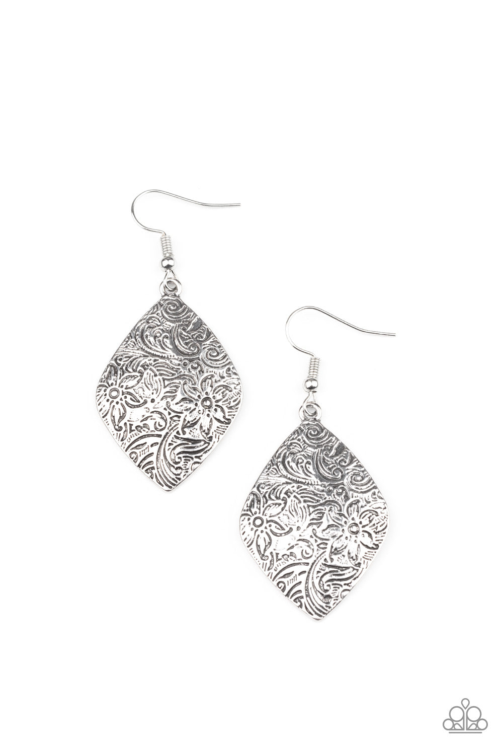Flauntable Florals - Silver earring 1836