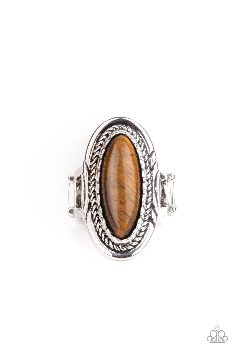 Primal Instincts - paparazzi Brown ring 2131