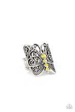 Load image into Gallery viewer, Butterfly Bling - Yellow ring 2088
