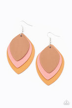 Load image into Gallery viewer, Light as a LEATHER - Multi earring 510
