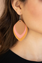 Load image into Gallery viewer, Light as a LEATHER - Multi earring 510
