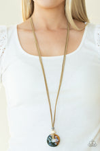 Load image into Gallery viewer, Primal Paradise - Brown urban necklace C002
