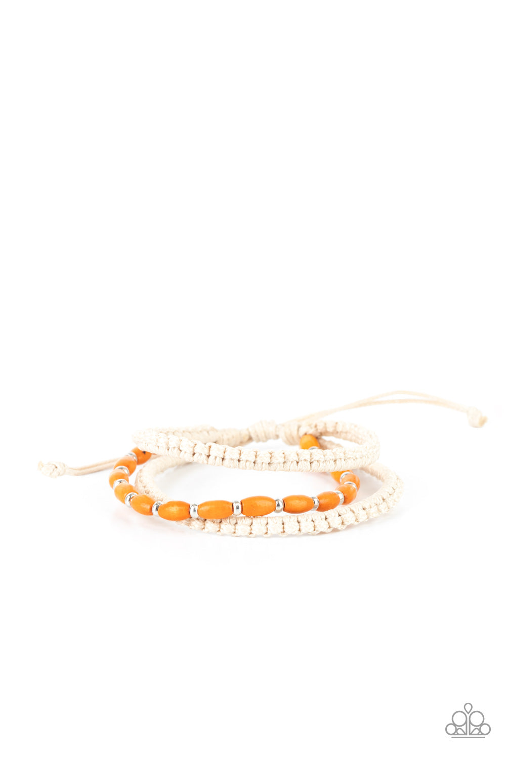 Refreshingly Rural - Orange bracelet 545