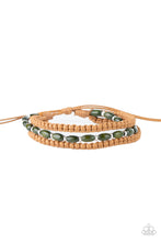 Load image into Gallery viewer, Refreshingly Rural - Green bracelet 2075
