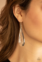 Load image into Gallery viewer, Crystal Crowns - White earring 1973
