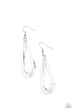 Load image into Gallery viewer, Crystal Crowns - White earring 1973
