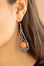 Load image into Gallery viewer, Canyon Climate - Orange earring 2115
