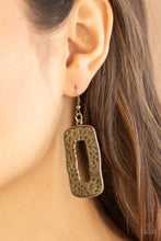 Load image into Gallery viewer, Primal Elements - Brass earring 1957
