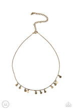 Load image into Gallery viewer, Ready, Set, DISCO! - Brass choker necklace 2051
