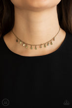 Load image into Gallery viewer, Ready, Set, DISCO! - Brass choker necklace 2051
